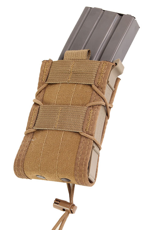 Single rifle mag pouch - Molle (Black)