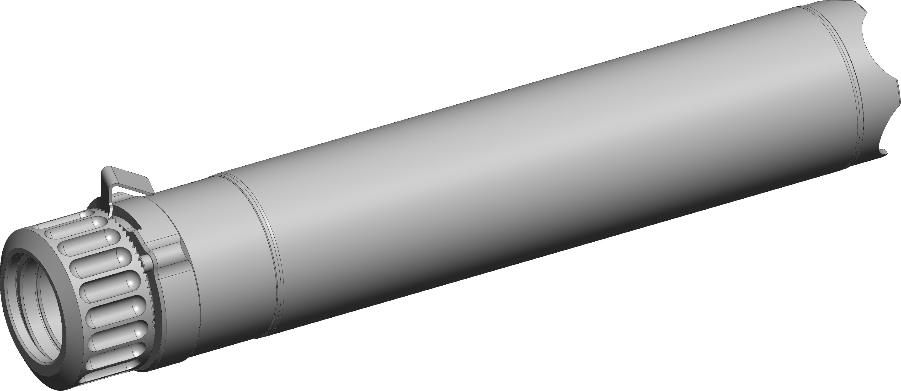 .223 Rem Rotex-IIA rifle suppressor