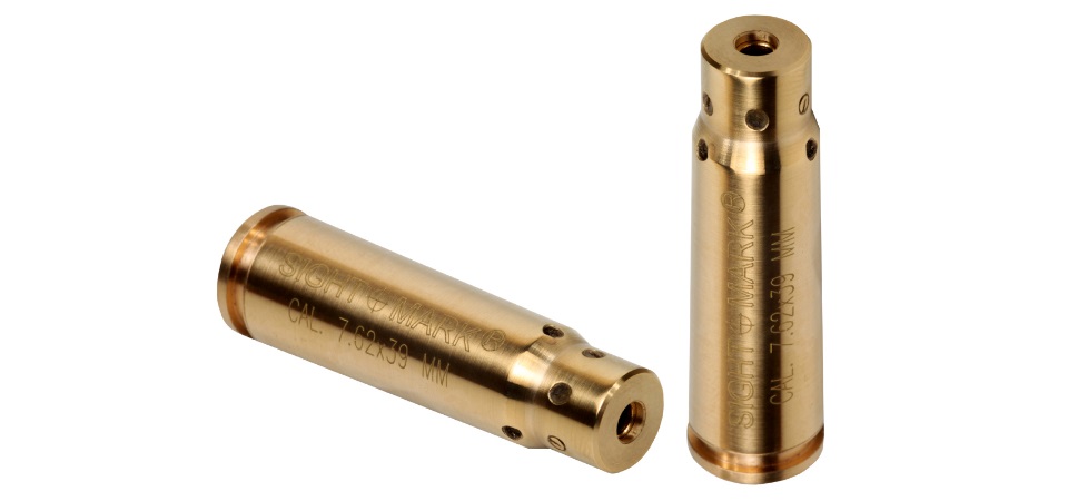 Brass bullet laser sighter - 7.62x39