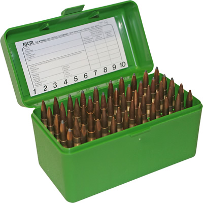 RL-50 .30-06 ammo boxes (50 rounds)